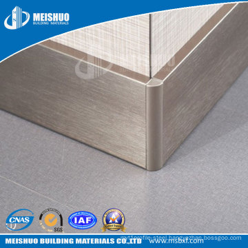 Ceramic Tile Wall Skirting Board Durable Waterproof Aluminum Baseboard